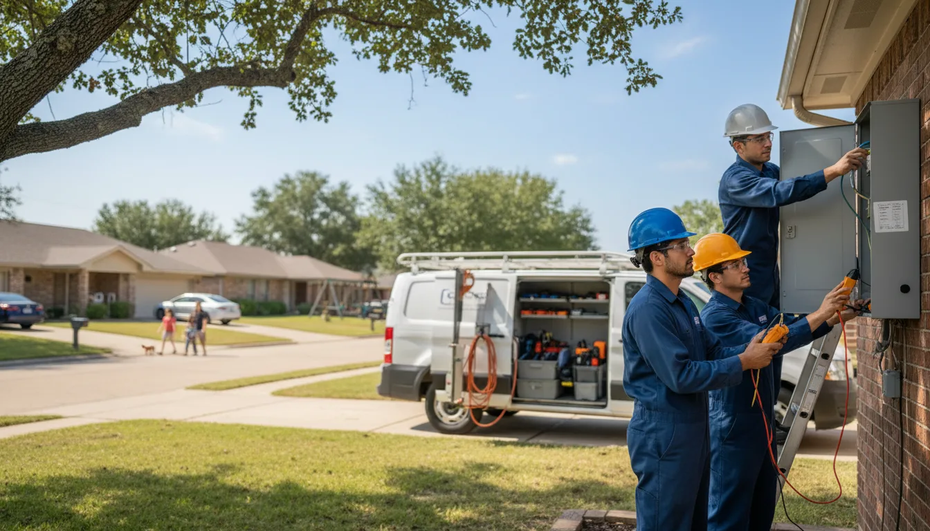 Certified electrician providing emergency electrical services in Trout, LA